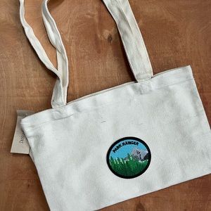 Park Ranger Patch Cotton Tote Bag